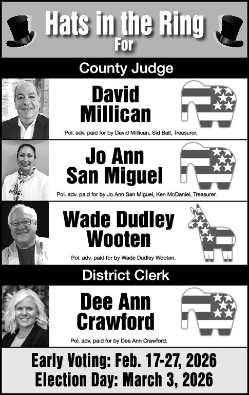 Hats in the Ring For County Judge!
